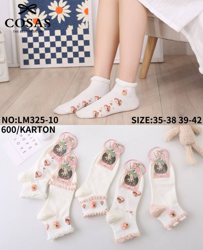 Skarpety damskie Roz 35-42, Mix kolor Paczka 40 szt